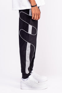Black French Terry Joggers