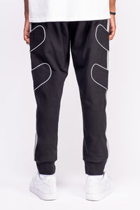 Black French Terry Joggers