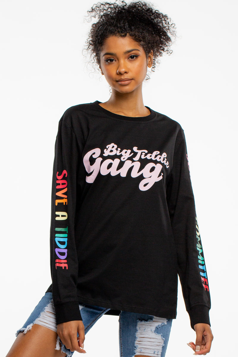 BTG x Staydium Long Sleeve T-shirt in Black