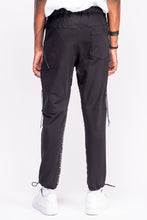 Load image into Gallery viewer, Black Cargo Pants