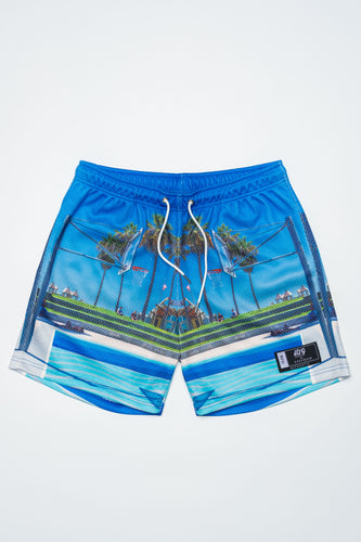 BTG Printed Heavy Mesh Shorts