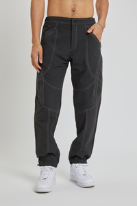 Buy SEVEGO Lightweight Women's 34 Tall Inseam Cotton Soft Jogger with  Zipper Pockets Cargo Pants Charcoal X-Large Online at Low Prices in USA 
