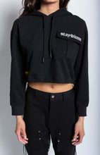Load image into Gallery viewer, Cropped Hoodie w/ Cargo Pocket