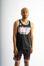 Load image into Gallery viewer, BTG x Staydium Basketball Jersey in Black