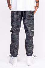 Load image into Gallery viewer, Black Camo Cargo Pants
