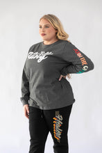 Load image into Gallery viewer, BTG x Staydium Long Sleeve T-shirt in Charcoal
