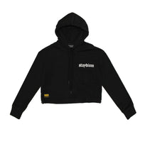 Load image into Gallery viewer, Cropped Hoodie w/ Cargo Pocket