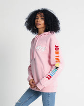 Load image into Gallery viewer, BTG x Staydium Terry Embroidered Hoodie in Pink