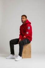 Load image into Gallery viewer, BTG x Staydium Patch Hoodie in Maroon