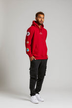 Load image into Gallery viewer, BTG x Staydium Patch Hoodie in Maroon