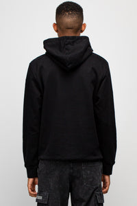 BTG x Staydium Terry Embroidered Hoodie in Black