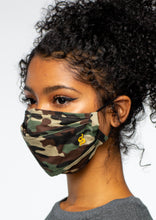 Load image into Gallery viewer, Green Combo Camo Face Mask