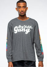 Load image into Gallery viewer, BTG x Staydium Long Sleeve T-shirt in Charcoal