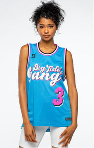 BTG x Staydium Basketball Jersey in Turquoise